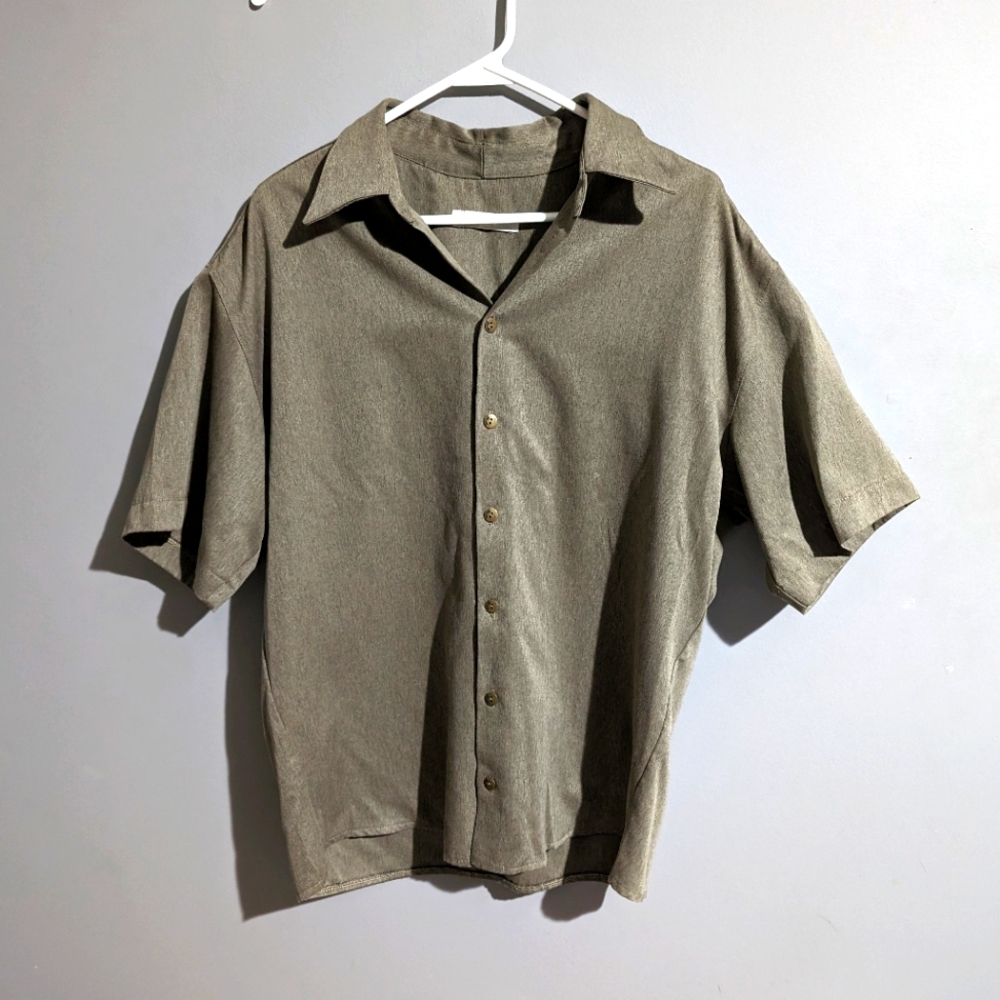 More than rags button up retro shirt